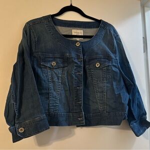 Torrid Crop Jean Jacket